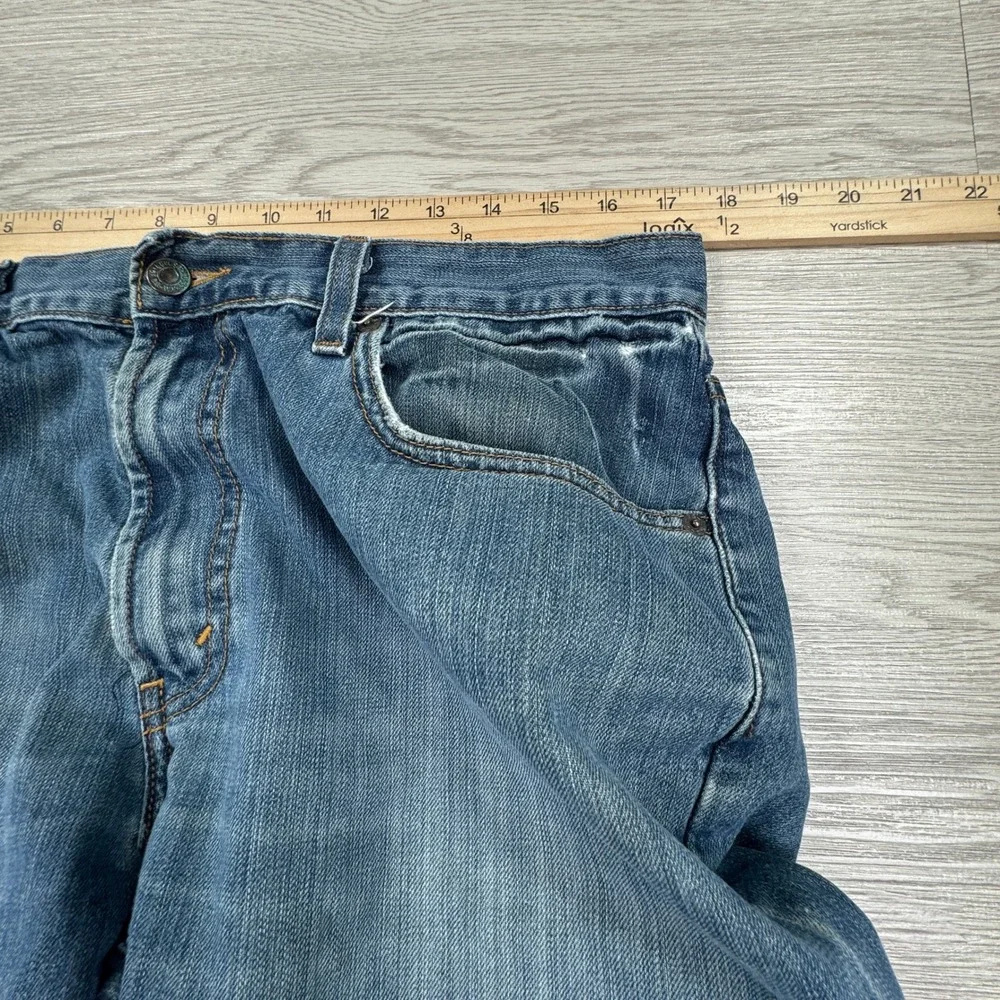 Levi's Men's Jeans 559 Relaxed Straight Blue Size 34x32 Medium Wash Cotton Denim